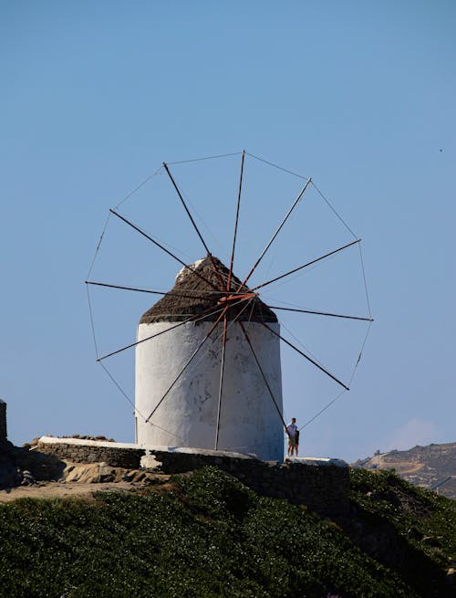 Kostenloses Stock Foto zu antik, blauer himmel, griechenland