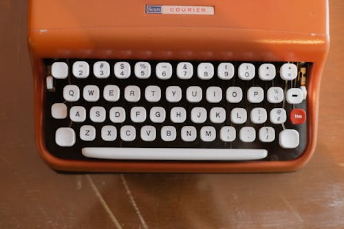 Close up of a Typewriter 