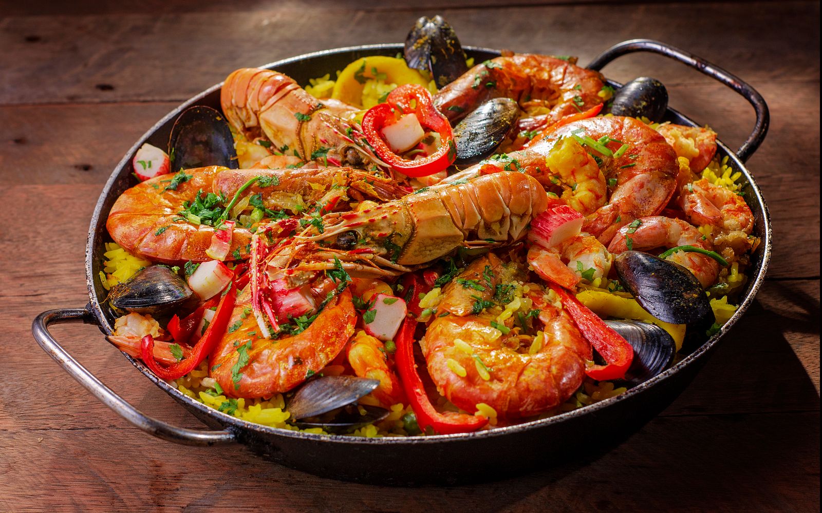 Foto de Paella de frutos do mar