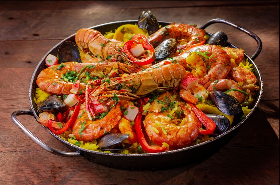 Seafood Paella