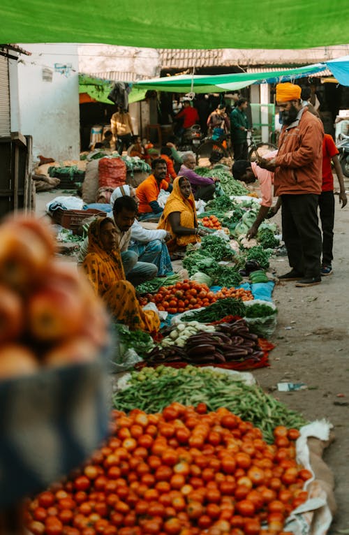 Traditional Indian Market 