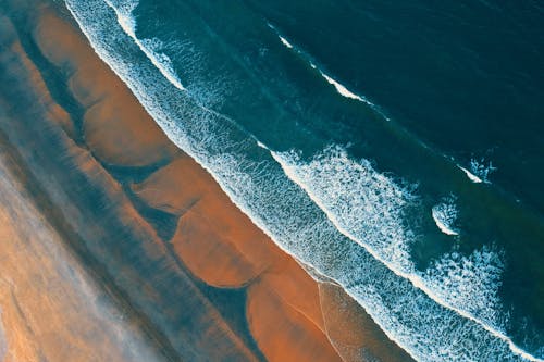Kostenlos Luftaufnahme Des Ozeans Stock-Foto
