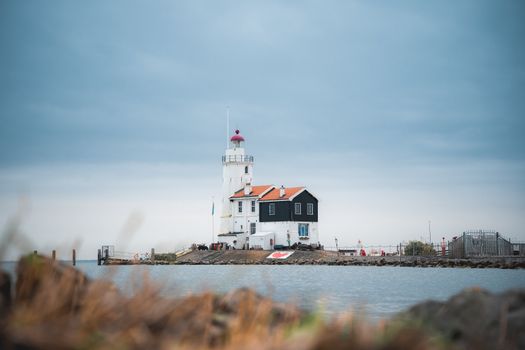 lighthouse at sunset