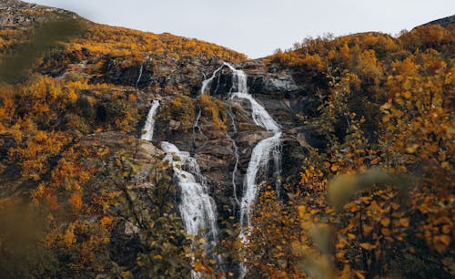 Wodospad W Szwecji