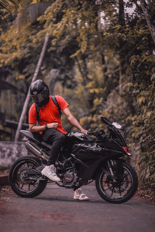 Fotobanka s bezplatnými fotkami na tému bicykel, motocyklista, muž