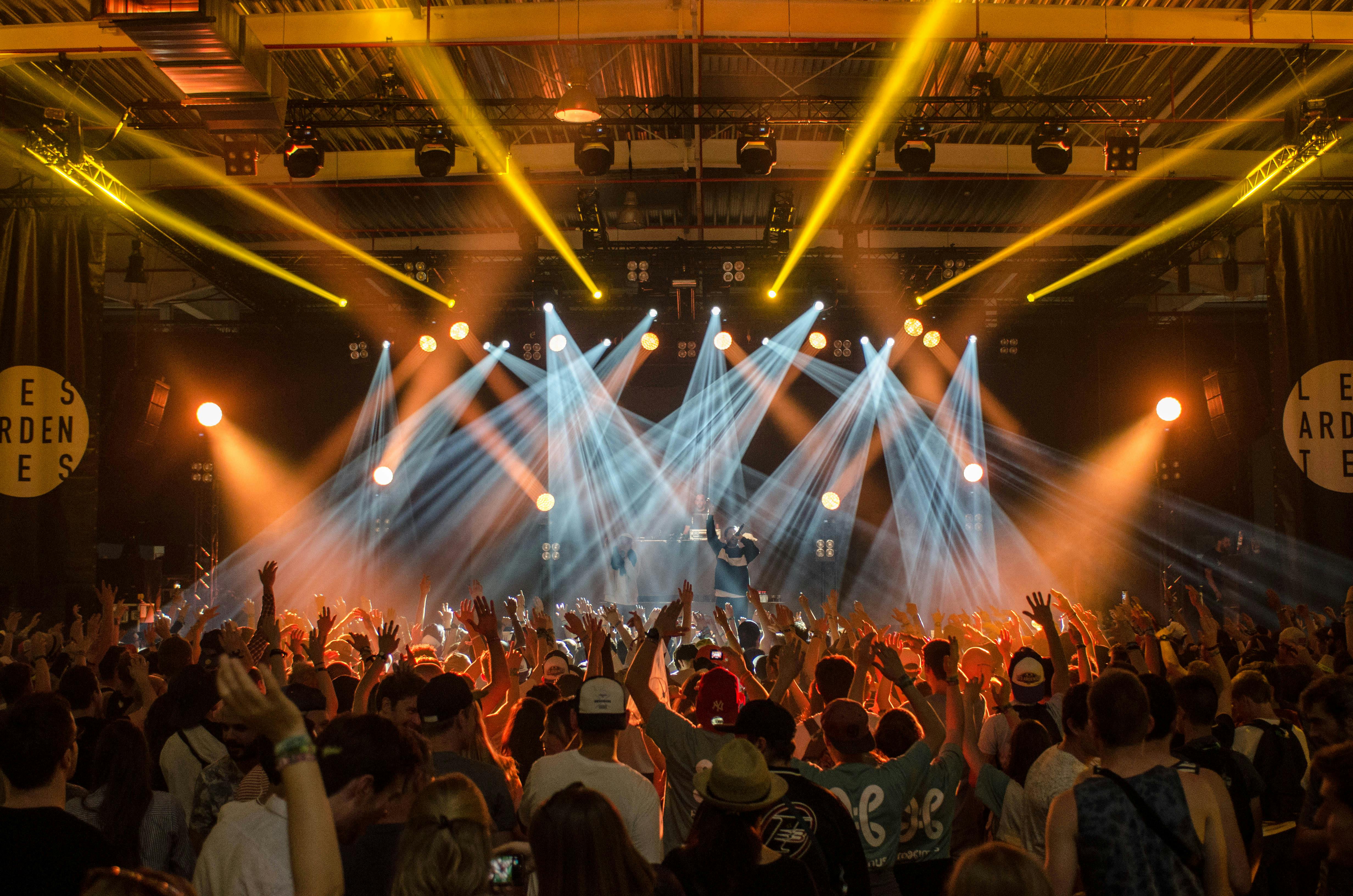 group of people inside disco house