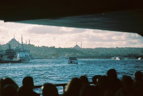 People on a Boat in Istanbul