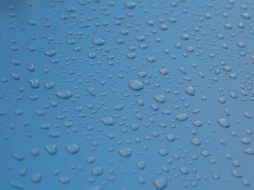Droplets on Window Pane