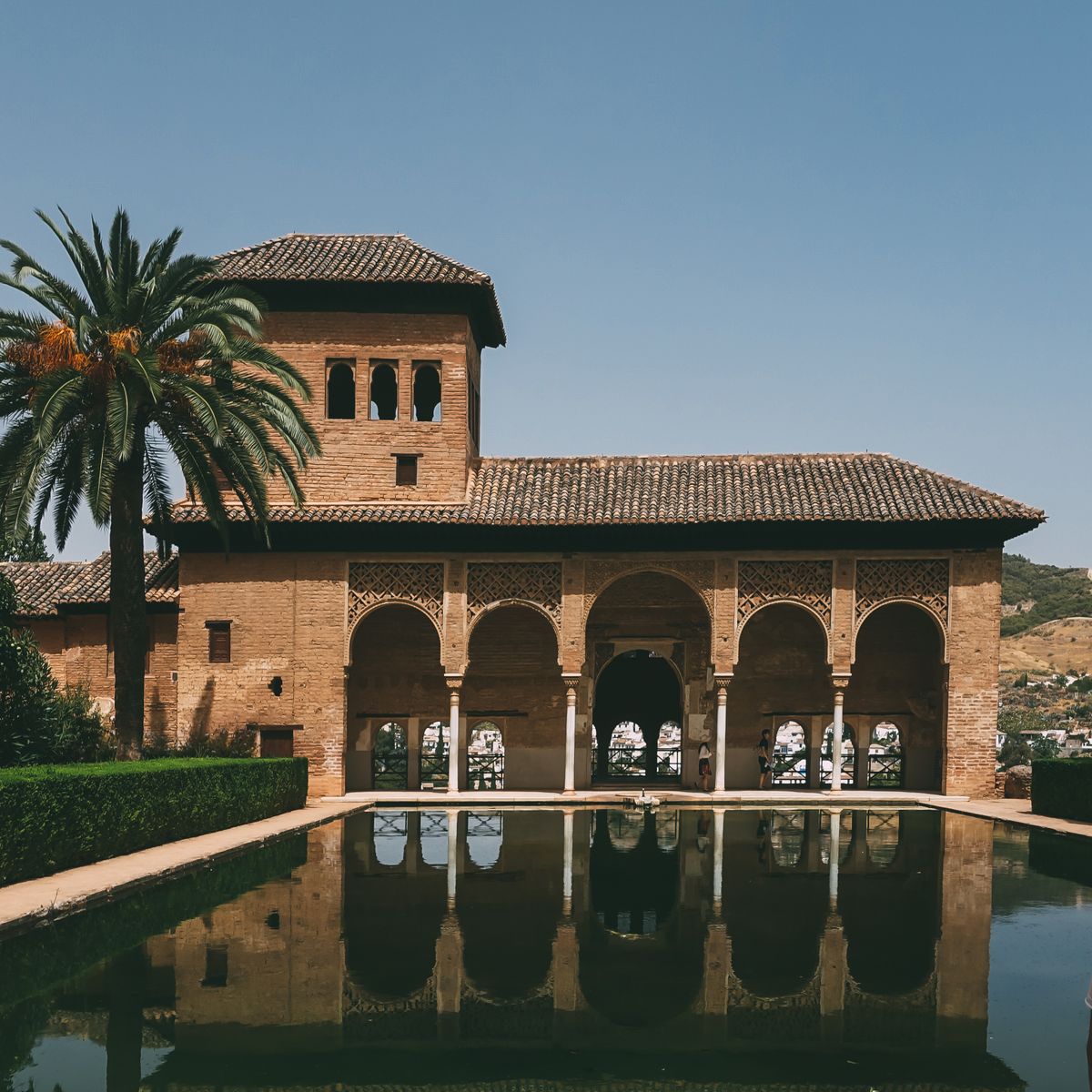 Pabellón del Partal con espejo de agua · Alhambra