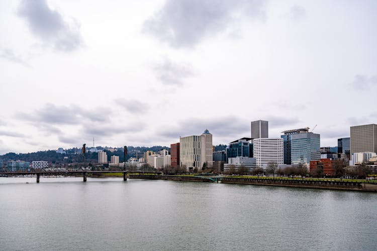 Skyline Of Portland, Oregon, United States