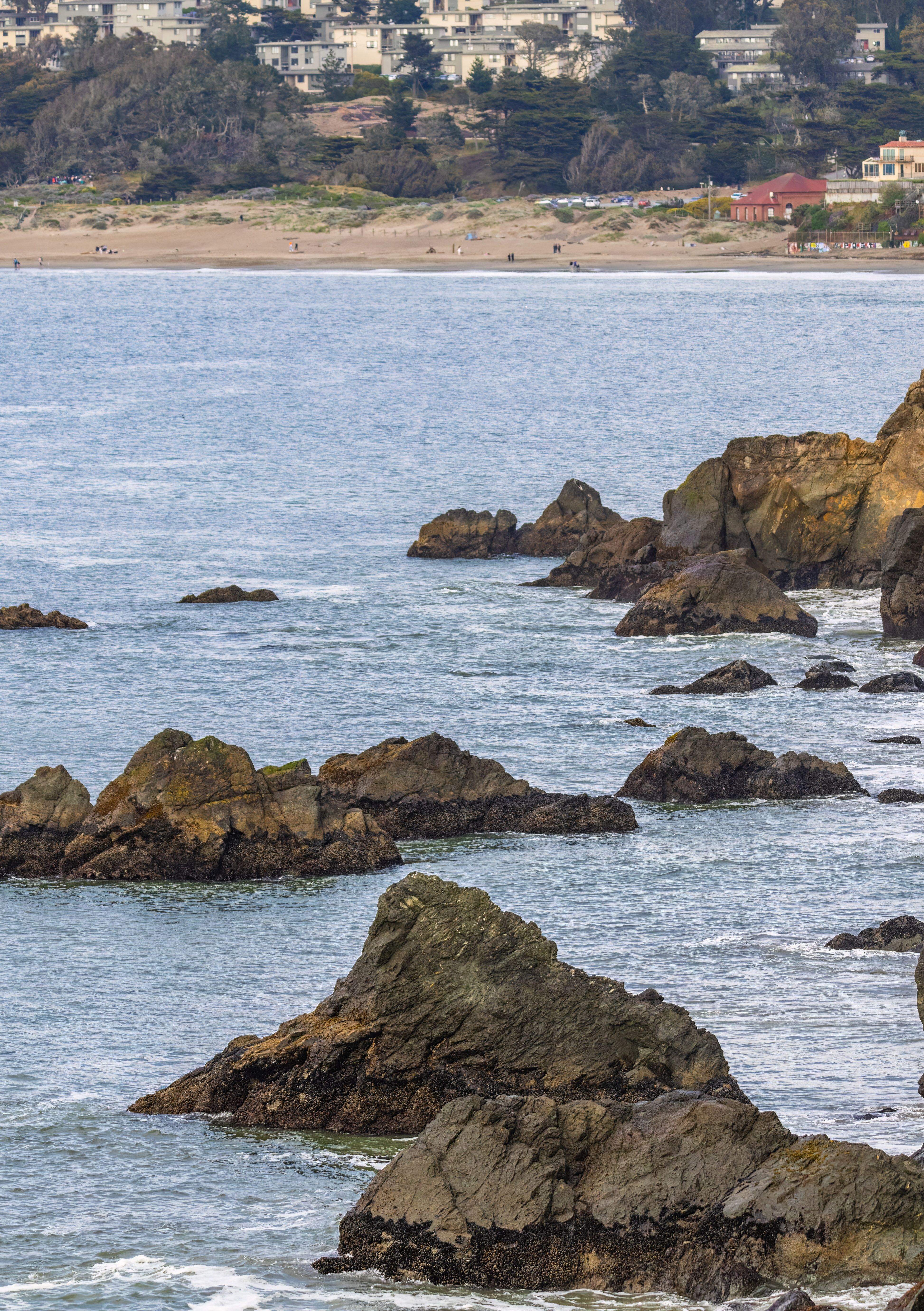 Rocks by the Ocean Shore · Free Stock Photo