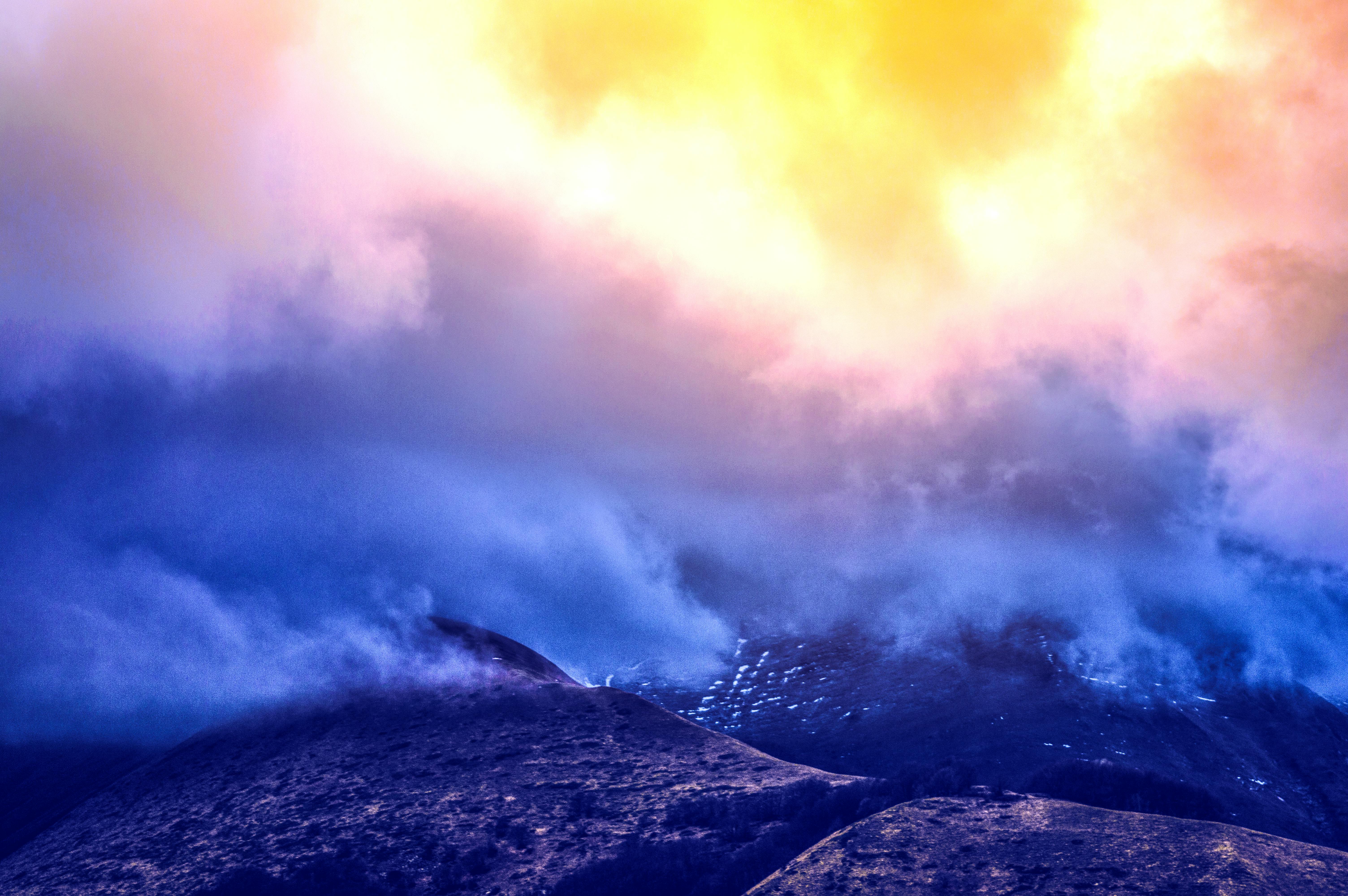 Free stock photo of clouds, cold, heaven