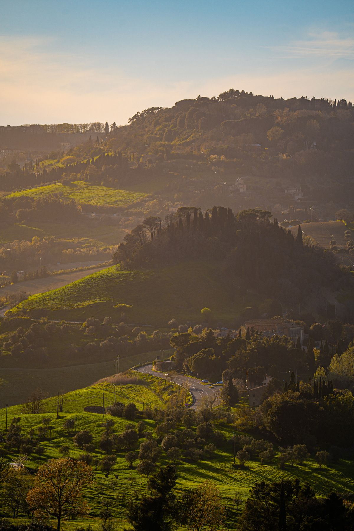 Vista panoramica dei Colli Bolognesi