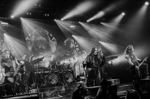 Free stock photo of black-and-white, people, lights, men