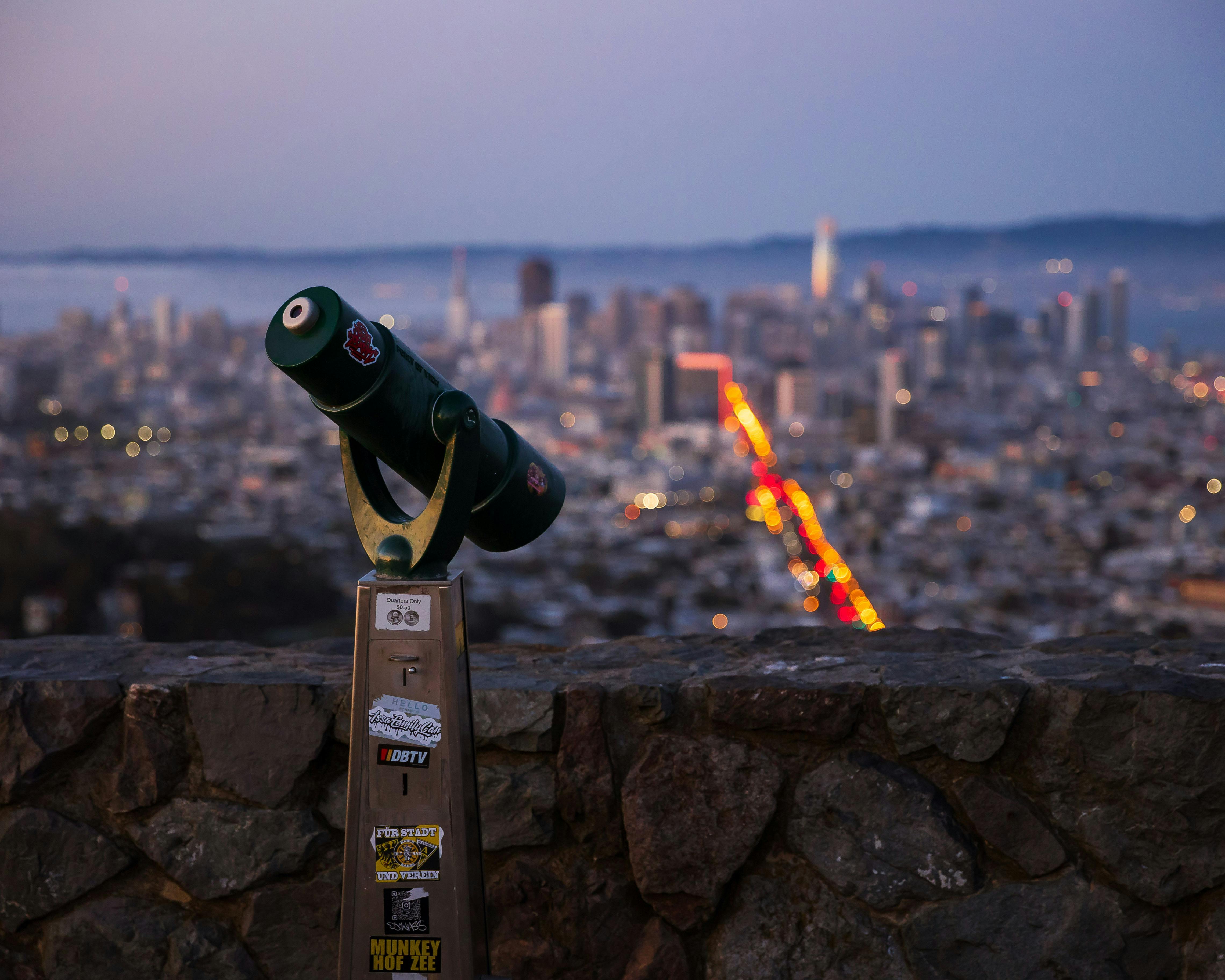 Telescope in City · Free Stock Photo