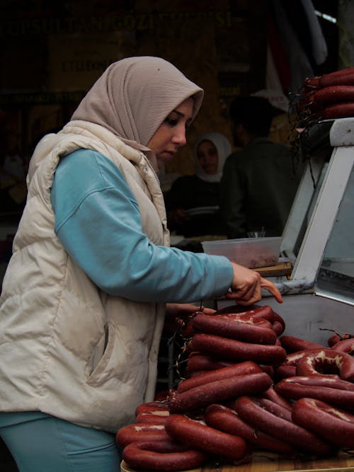 Foto d'estoc gratuïta de botifarra, carn, comercialitzar