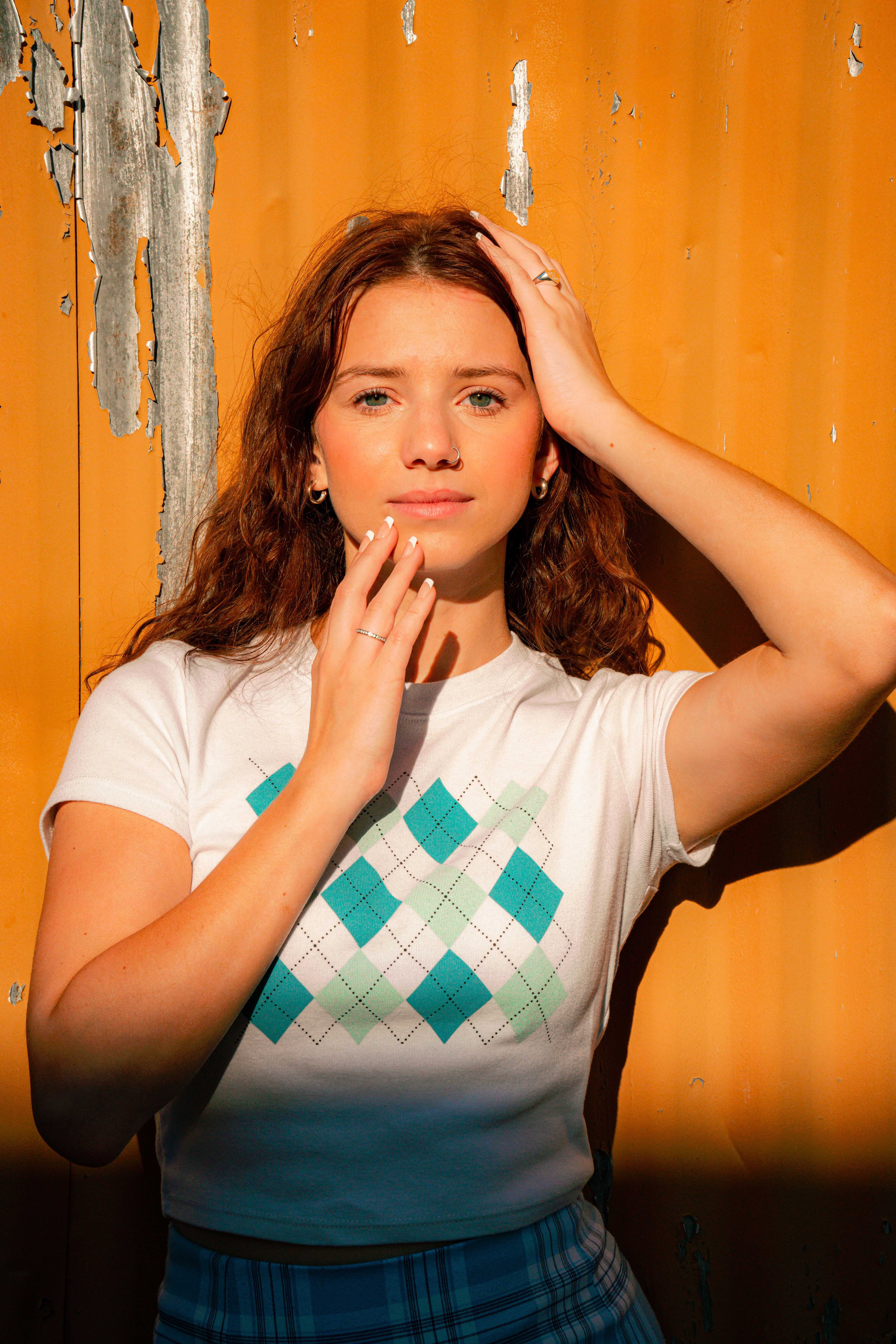 Portrait of Woman with Brown Hair · Free Stock Photo