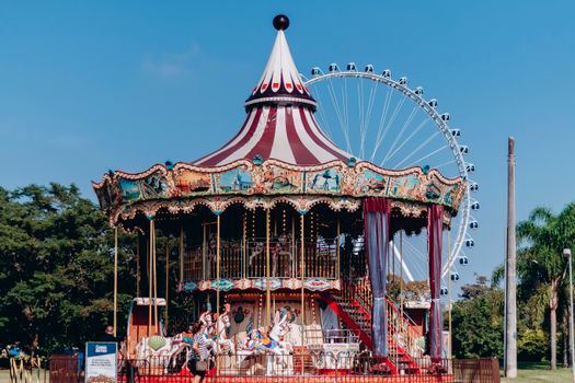 Free stock photo of architecture, carnival, carousel