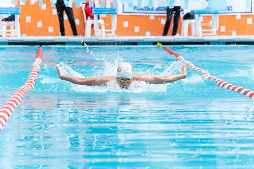 Foto d'estoc gratuïta de acció, aigua, atleta