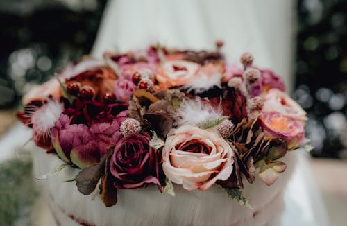 Shallow Focus of Bouquet of Flowers