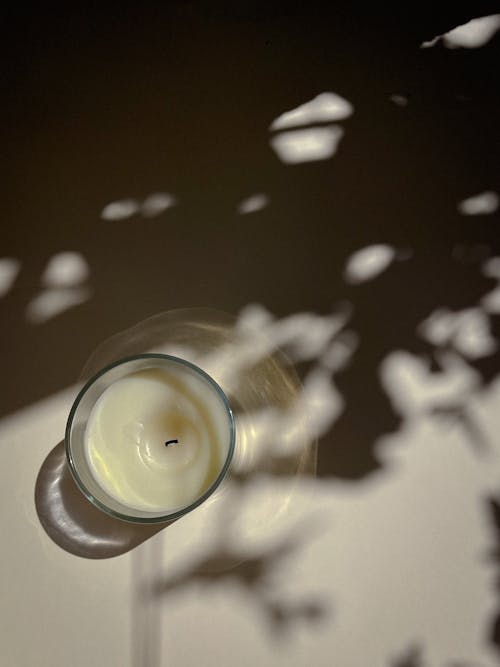 Free Close up of Burnt Wax Candle Stock Photo