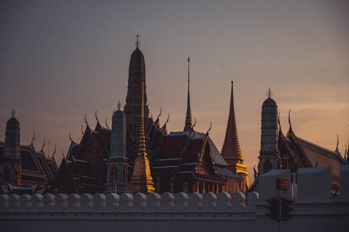 Temple of the Emerald Buddha, the Grand Palace, Bangkok, Thailand