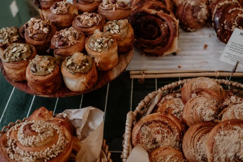 Gratis lagerfoto af bageri, brioche, delikat