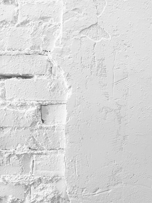 Free Picture of a White Wall Stock Photo