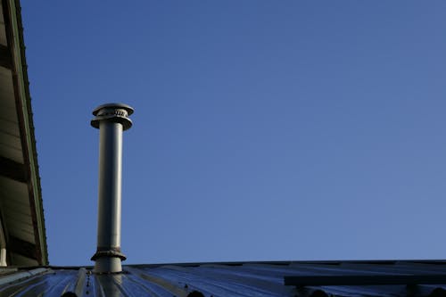 Free stock photo of rooftop, stovepipe