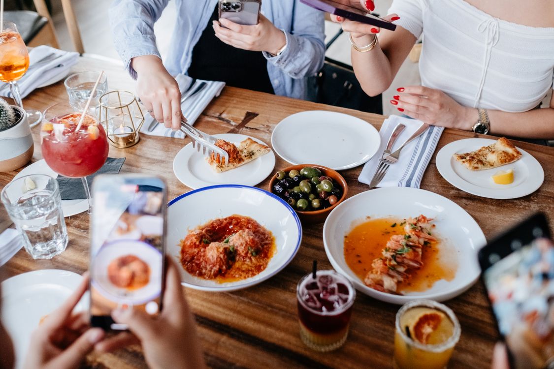 Social media content for NJ food businesses