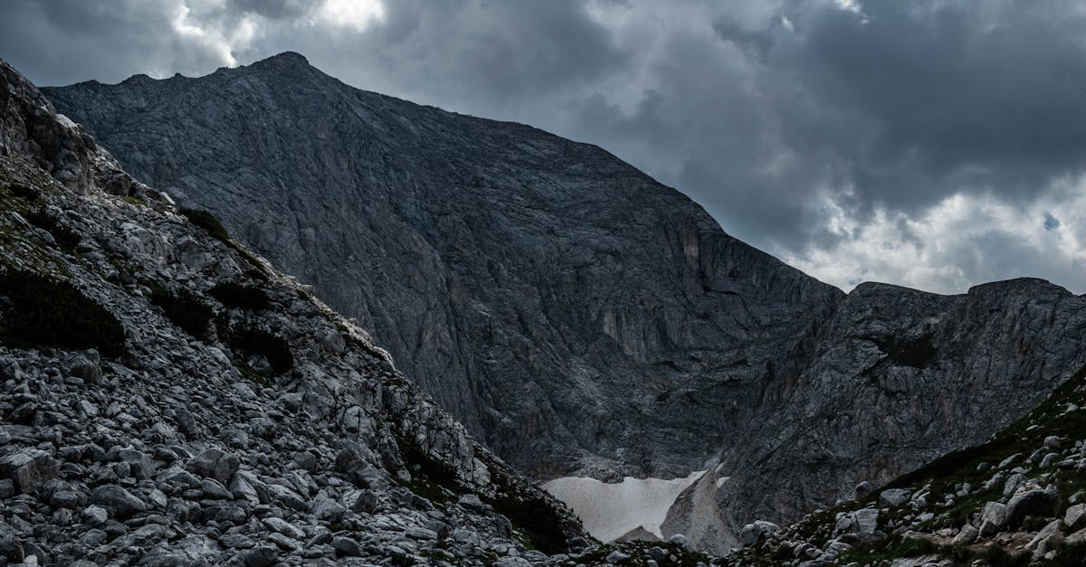 Barren Rocks and Hill · Free Stock Photo