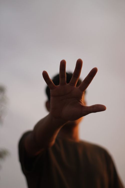 Reaching Bottom Hand of a Man Reaching towards the Camera · Free Stock Photo