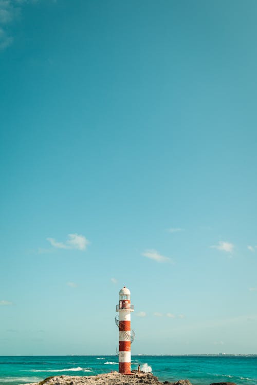 Ingyenes stockfotó cancun, függőleges lövés, horizont témában