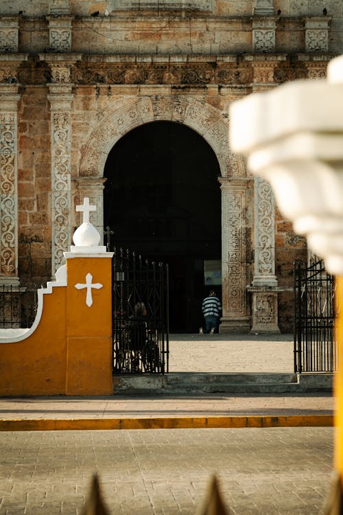 Бесплатное стоковое фото с yucatã¡n, церковная архитектура, церковь