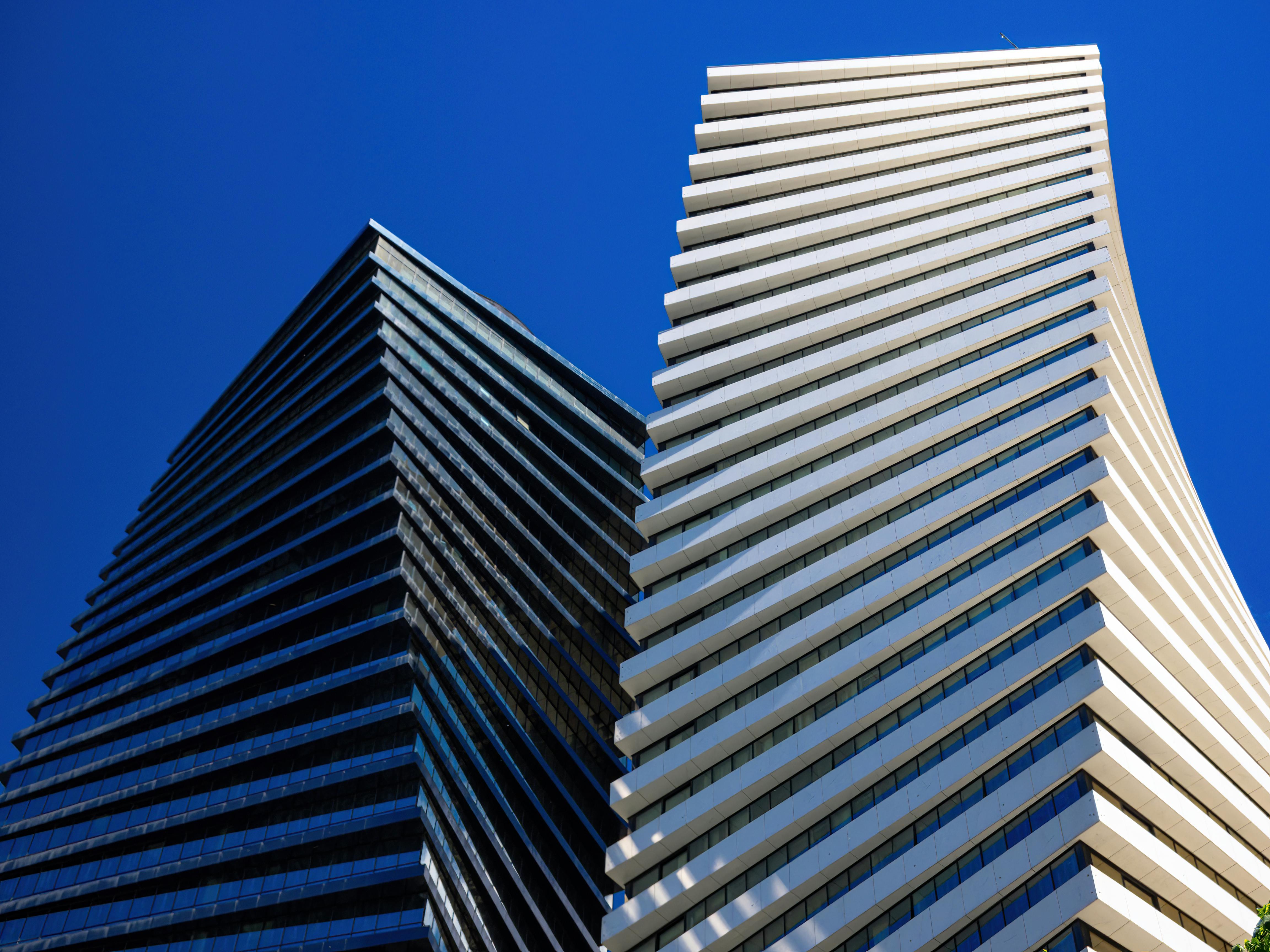 Low Angle Shot of the Axis Towers in Tbilisi, · Free Stock Photo