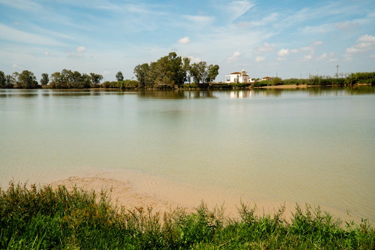 House On Riverbank