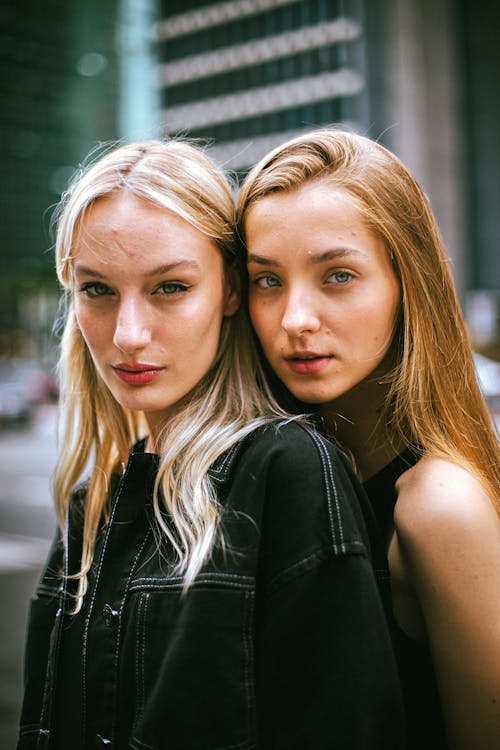 Portrait of Blonde Women