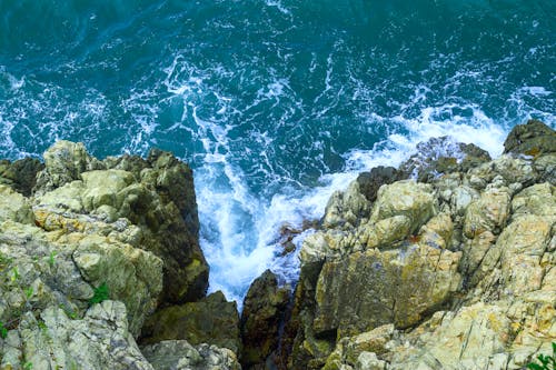 Foto d'estoc gratuïta de Costa, erosionat, mar