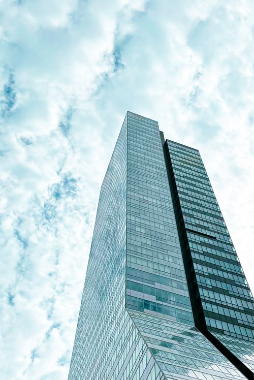 Free stock photo of above clouds, baby blue, background Stock Photo