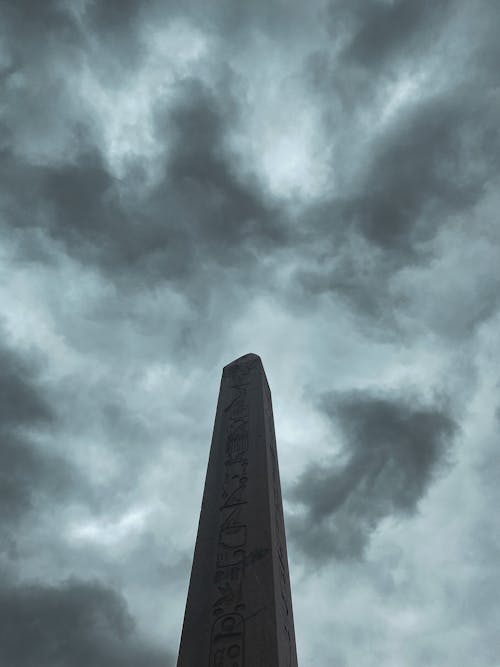 Low Angle View of an Obelisk 