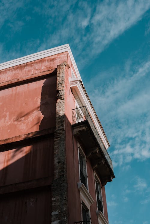 Corner of an Apartment Building