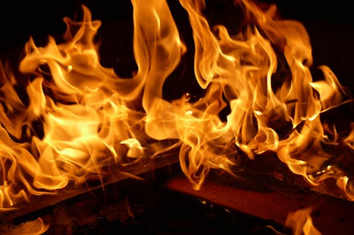 Foto profissional grátis de ardente, chama, fechar-se