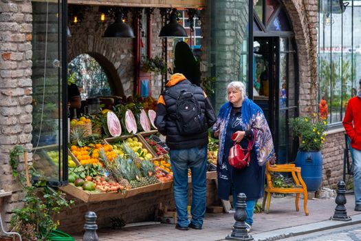 Free stock photo of adult, booth, city