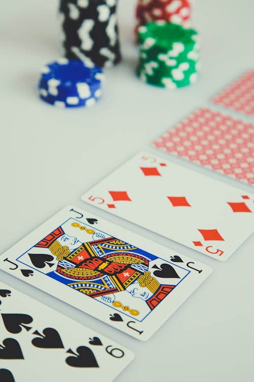Free stock photo of ace, blackjack, cards Stock Photo