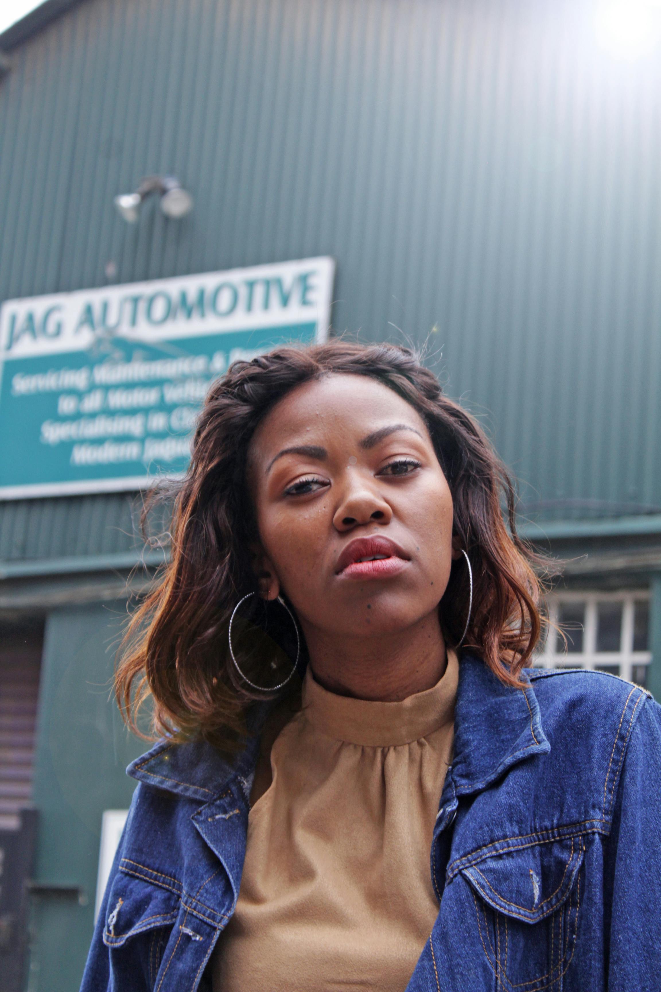 Woman Wearing Brown Shirt And Blue Denim Jacket \u00b7 Free Stock Photo