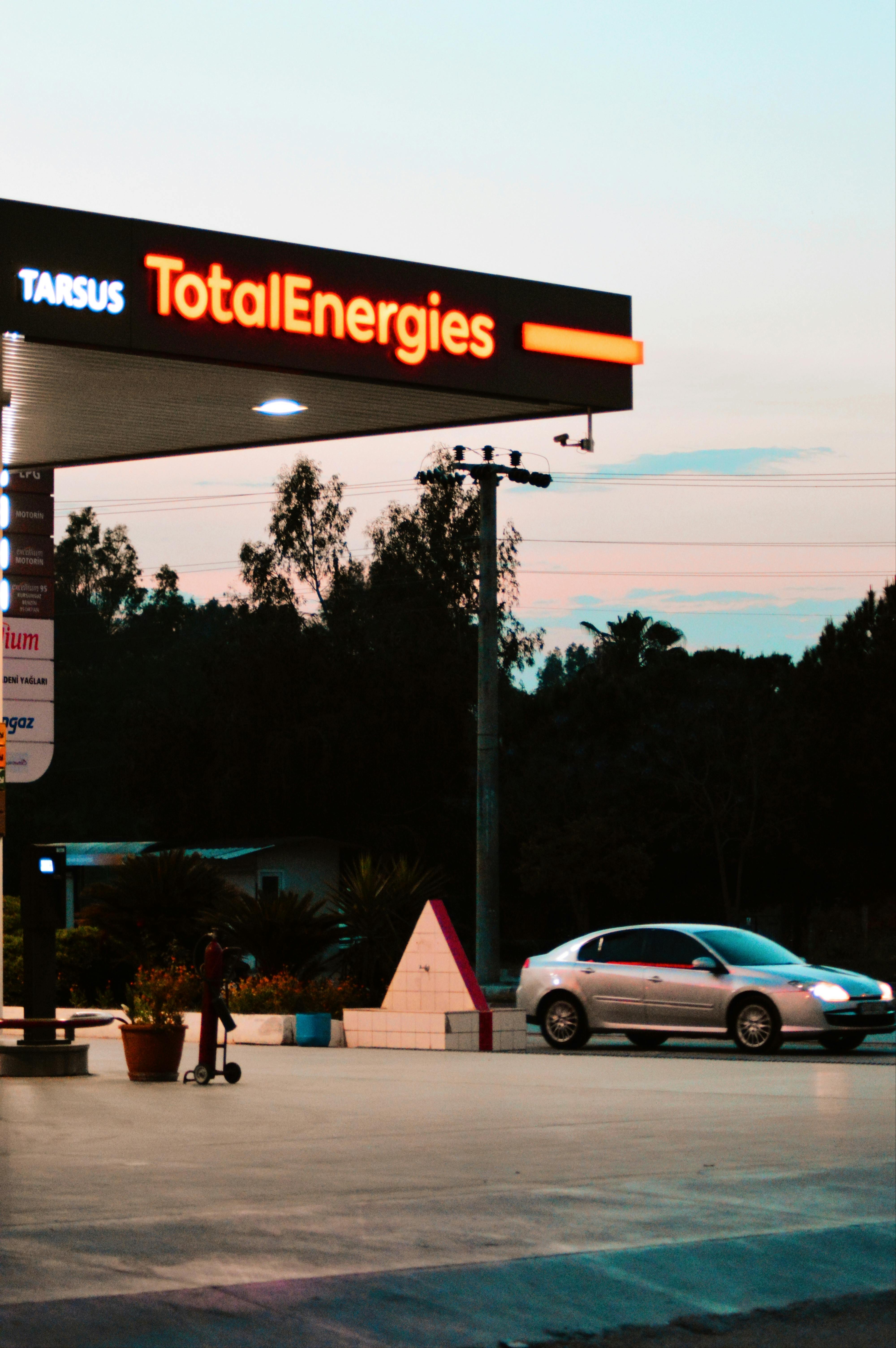 TotalEnergies Oil Station · Free Stock Photo