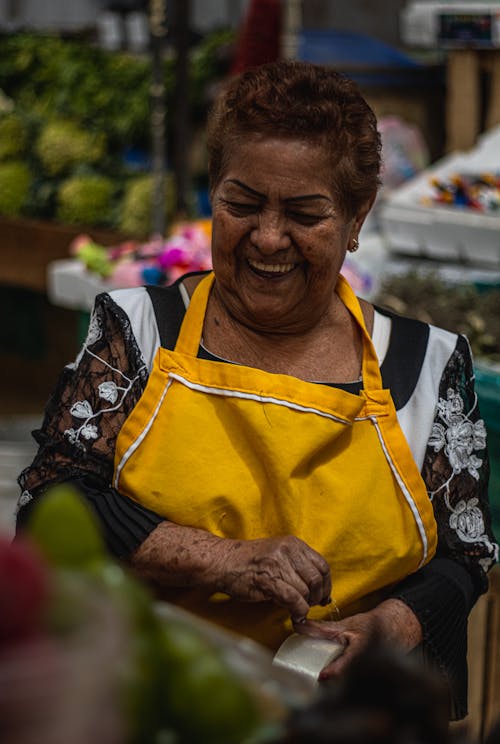 Laughing Market Merchant