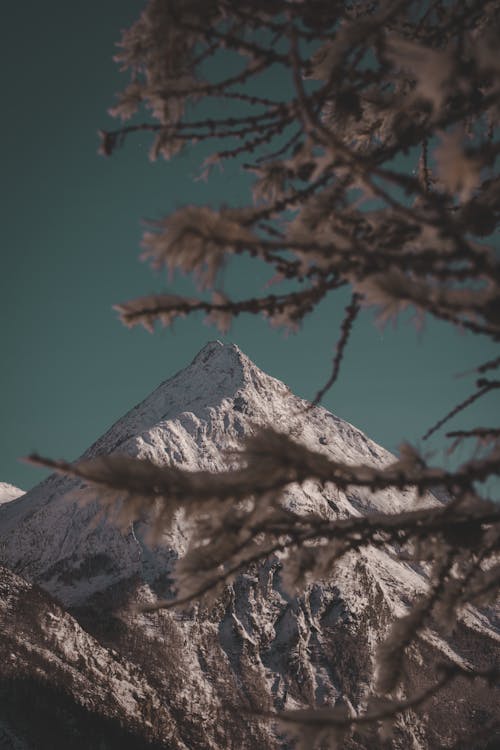 Snowed Mountain Peak