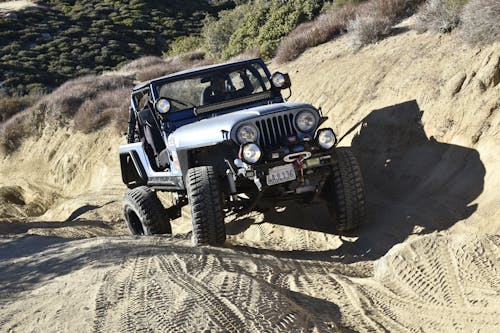 Jeep Wrangler Running Off Road