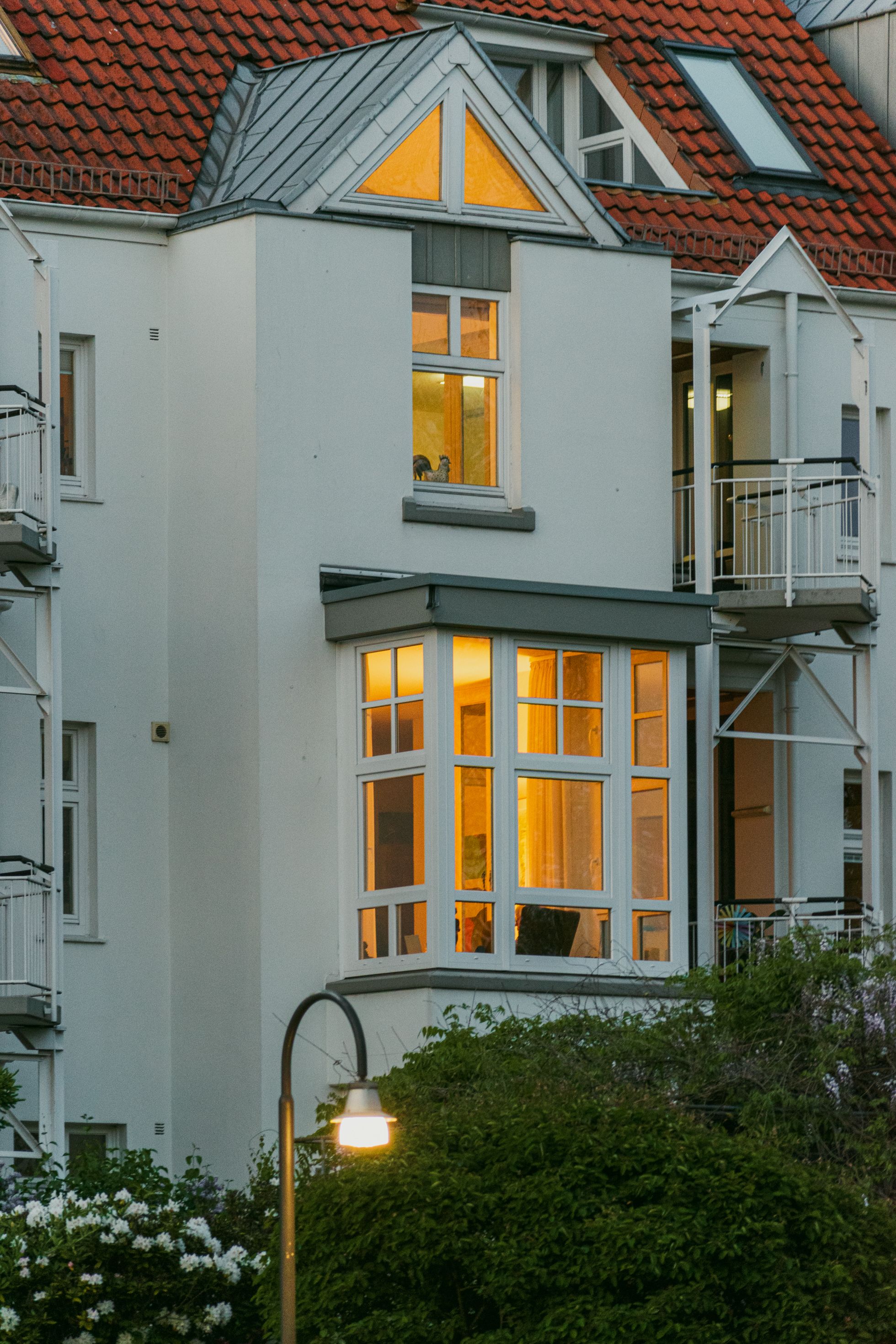 Light in Windows of House · Free Stock Photo